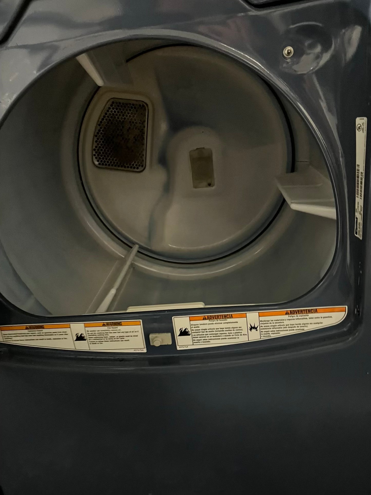-Kenmore Elite large capacity electric 220v dryer in blue 29" Refurbished #ED0747DB