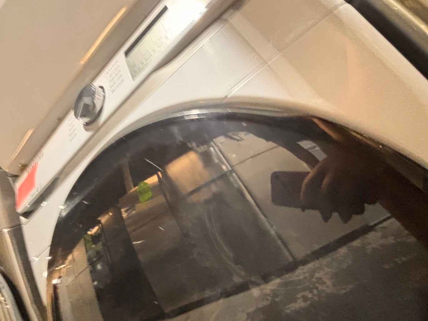 >*Samsung steam washer 4.5 cu ft & dryer 7.5 cu ft set electric steam 220v front load stackable or side by side - sensor dry HE white color #WDW88SET