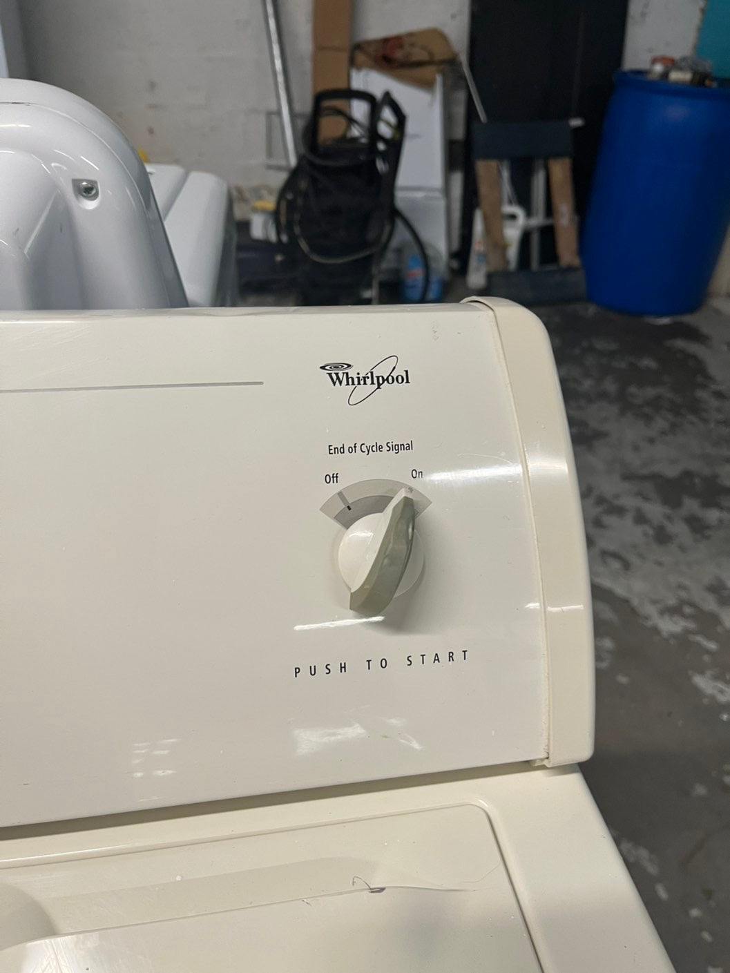 💥FLASH SALE⚡️Whirlpool Top load electric 220v dryer side x side #DEL23B
