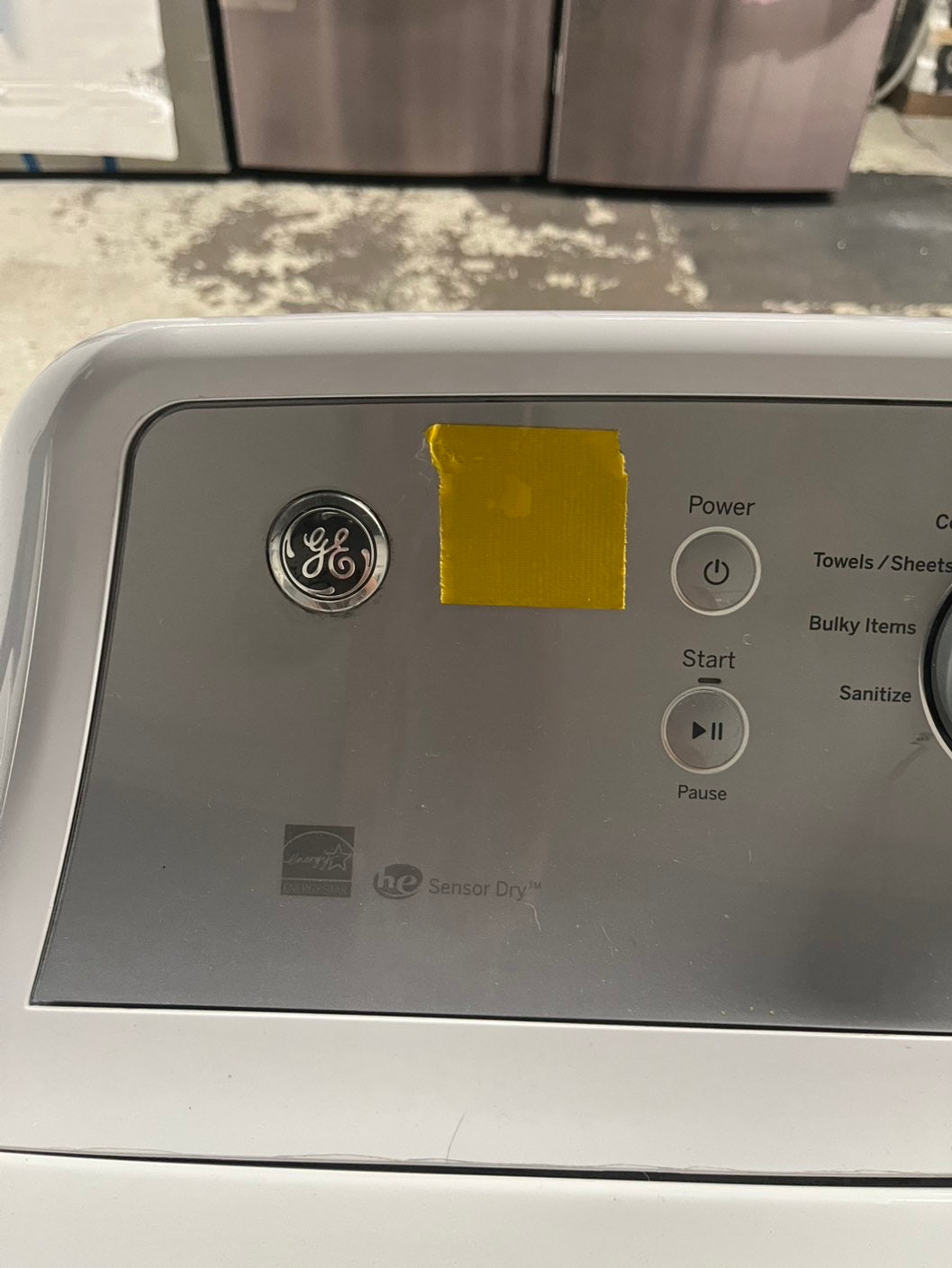 - Ge Top load dryer side by side electric 220v large capacity 27" in Refurbished #ED75B