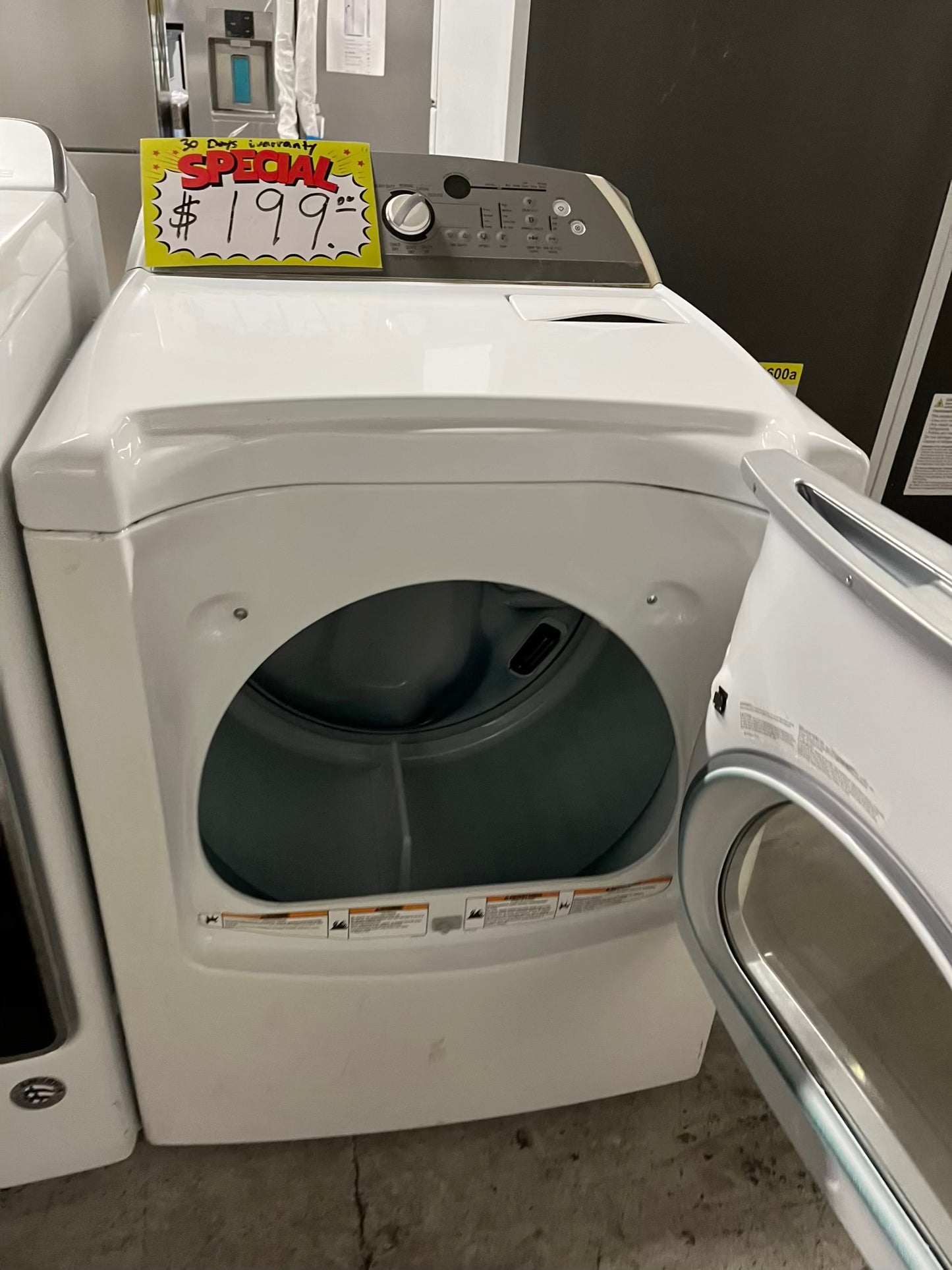 - Whirlpool Cabrio electric 220v dryer side x side large capacity #ED066GB