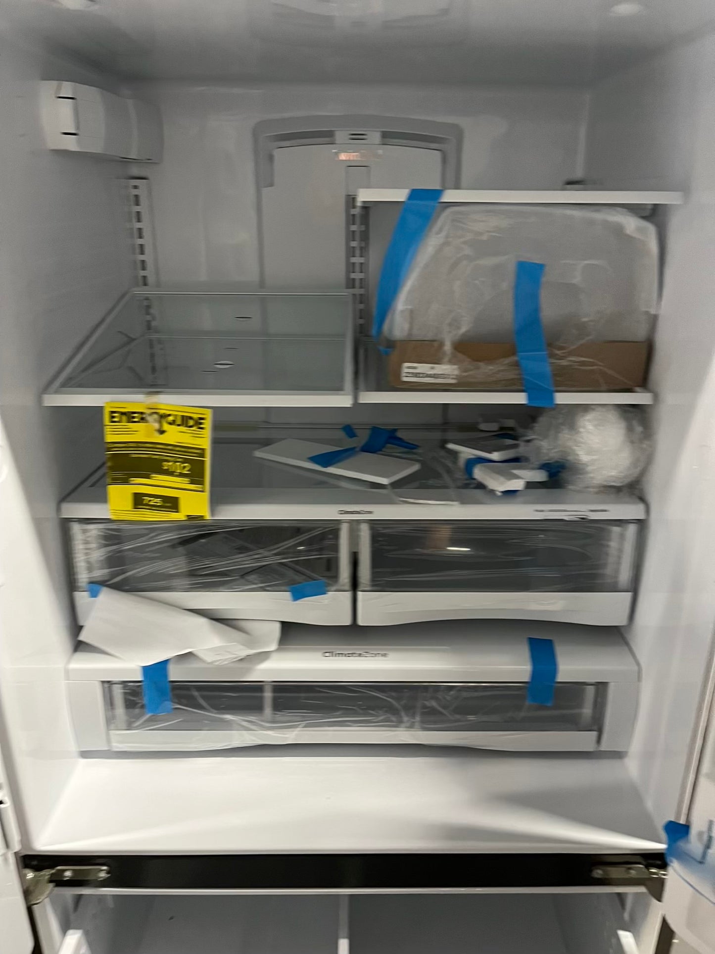 Open Box 📦 GE French Door Refrigerator stainless steel w/ice water dispenser - Item number #RF633A 36” in