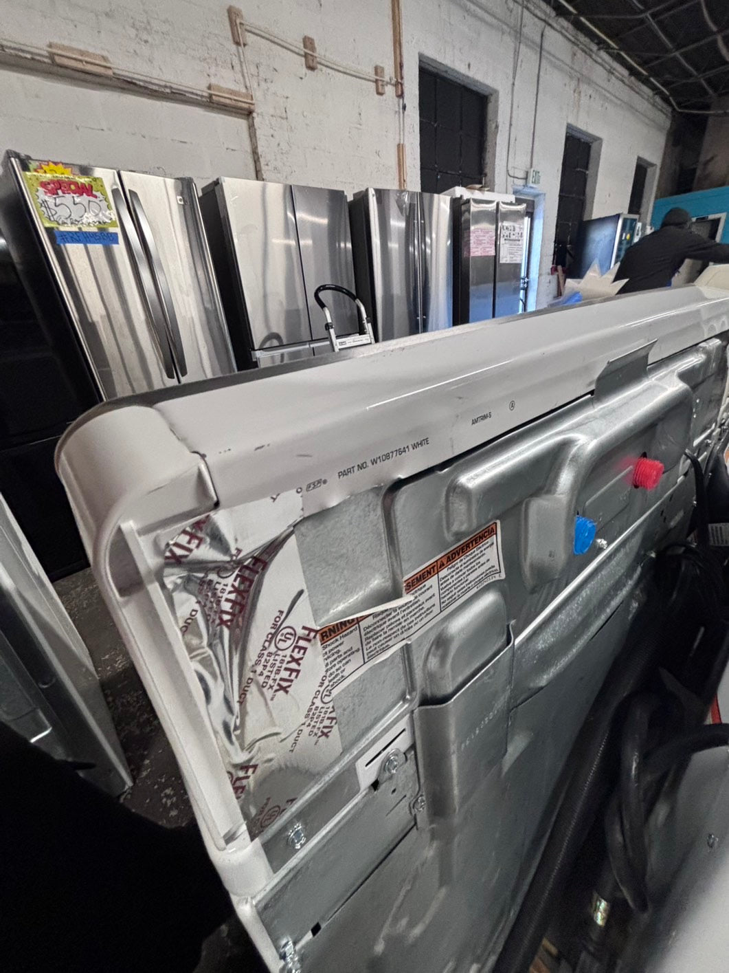 >maytag Top load washing machine w agitator 27" used-Refurbished #WP55B