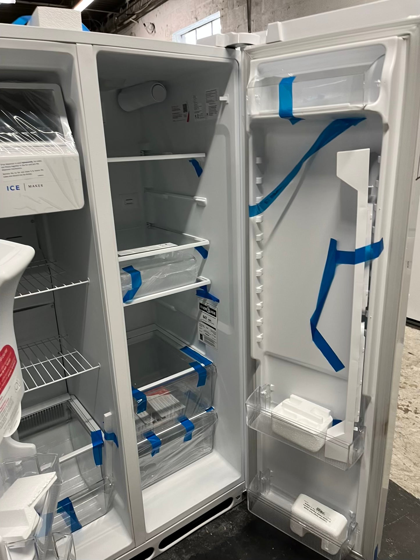 Open Box 📦 | scratch & dent Frigidaire refrigerator w/ice water dispenser in white 36" #RF837YB