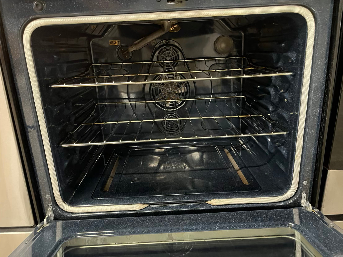 Samsung gas range 5 burner bake broil roast dehydrate self clean stainless steel I 30" Refurbished #ER276UB