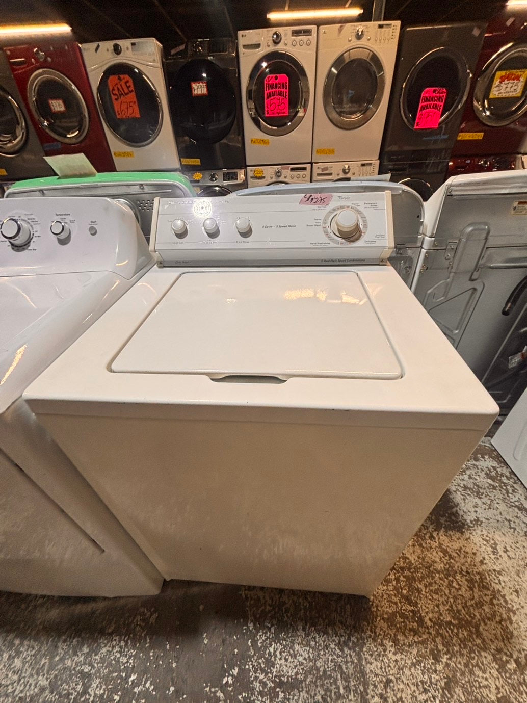>*sale🎈whirlpool Top load washing machine w agitator 27" in good condition,used-Refurbished #TWZ626B