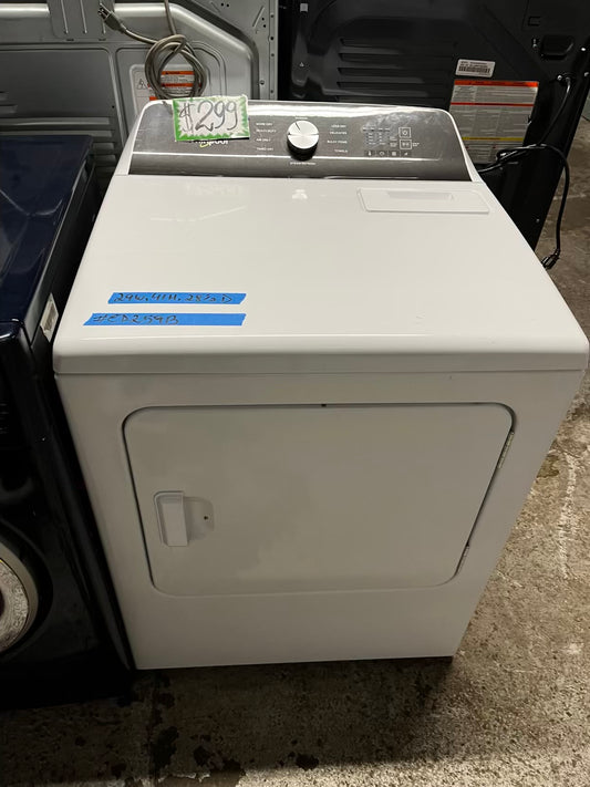 Whirlpool side x side extra large capacity electric 220v dryer 29” Refurbished #ED259B