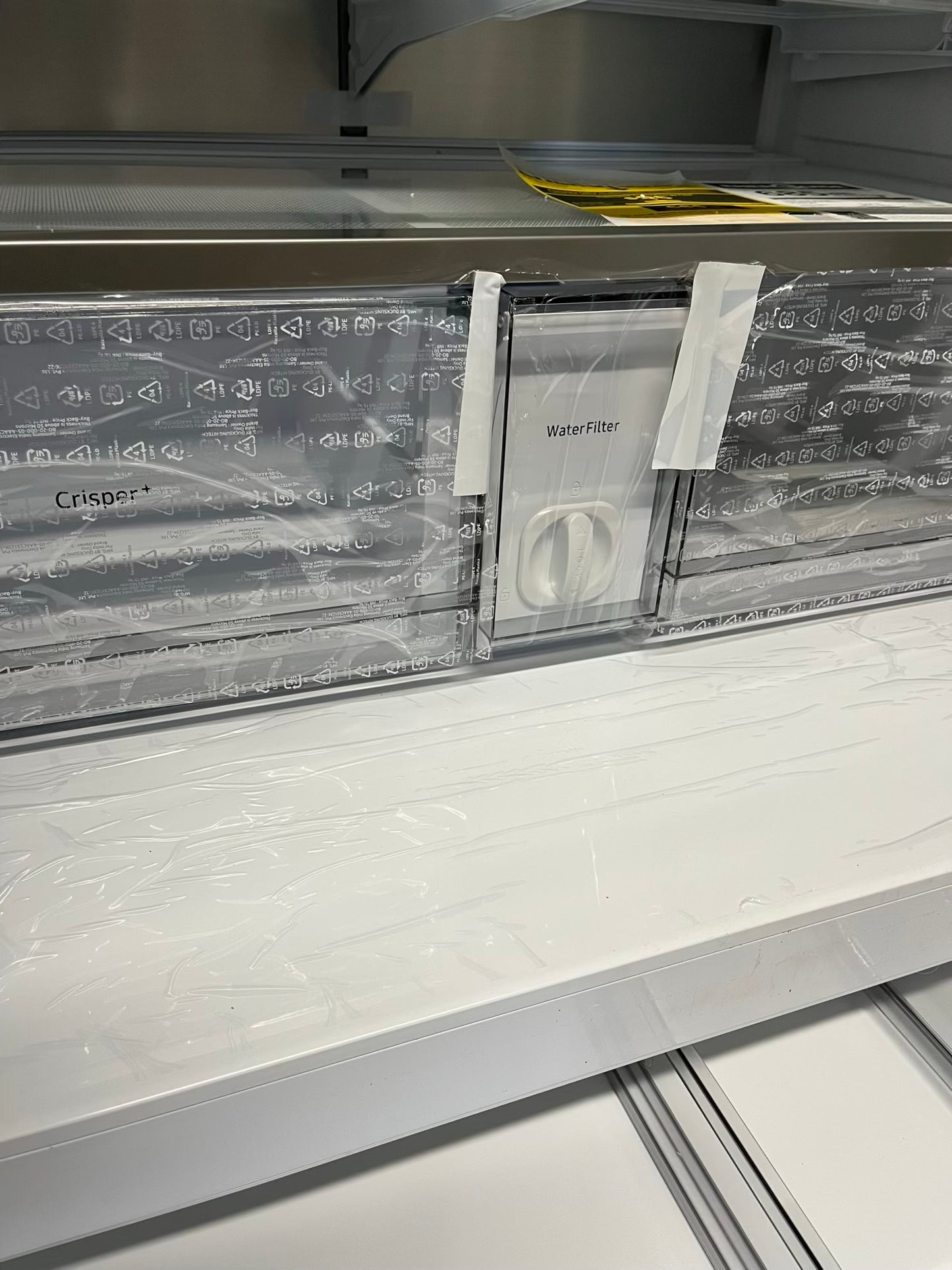 Open Box 📦 | Scratch & dent - Samsung 36 Inch panel ready Smart 4-Door French Door Refrigerator 29 cu. ft. Beverage Center, FlexZone™ Drawer, Dual Auto Ice Maker, Twin Cooling Plus, Wi-FI Enabled, ENERGY STAR® #RF841YB