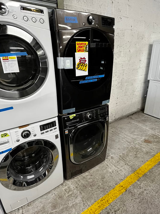 * π Black Friday Mix & match New Open box electric dryer 220v 7.4 cu ft w/ smart wifi + Used - Refurbished washing machine 4.5 cu ft large capacity stainless steel 27β #WD91439B