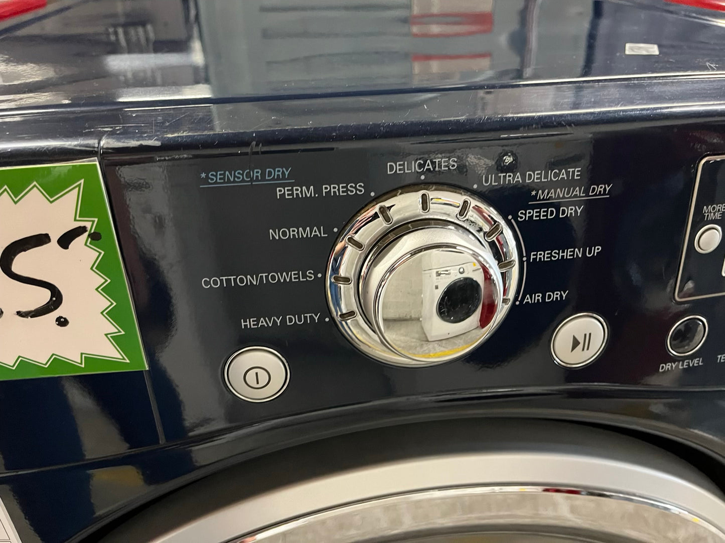 LG front load stackable electric 220v dryer in navy blue 27" #ED401GB