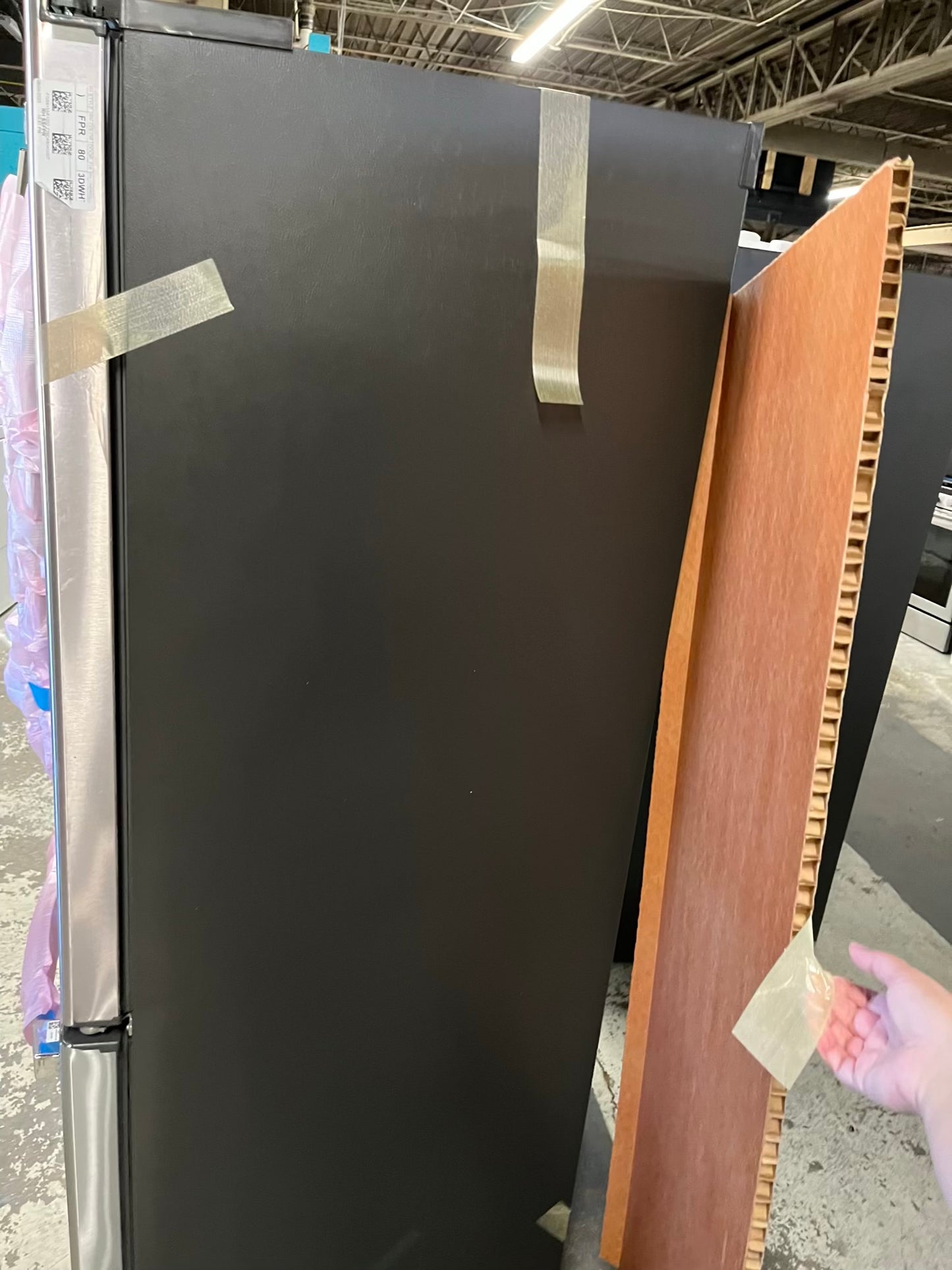 Open Box 📦 GE French Door Refrigerator stainless steel w/ice water dispenser - Item number #RF627KB 36” in
