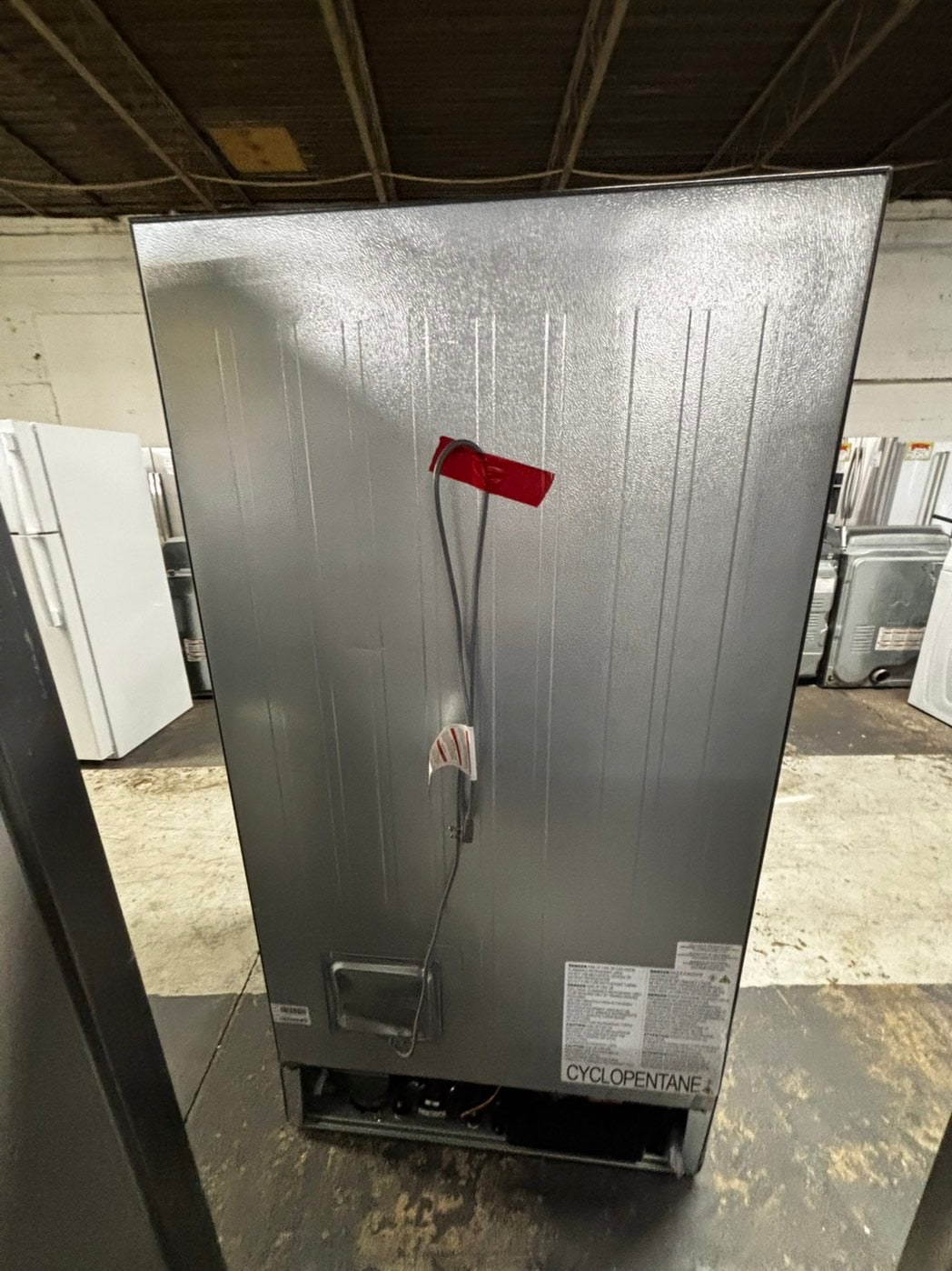 Open box | Scratch & Dent Frigidaire counter depth side x side refrigerator stainless steel w/water & Ice dispenser 35.5" 2”wide 21.4cu.ft. #RF225CB