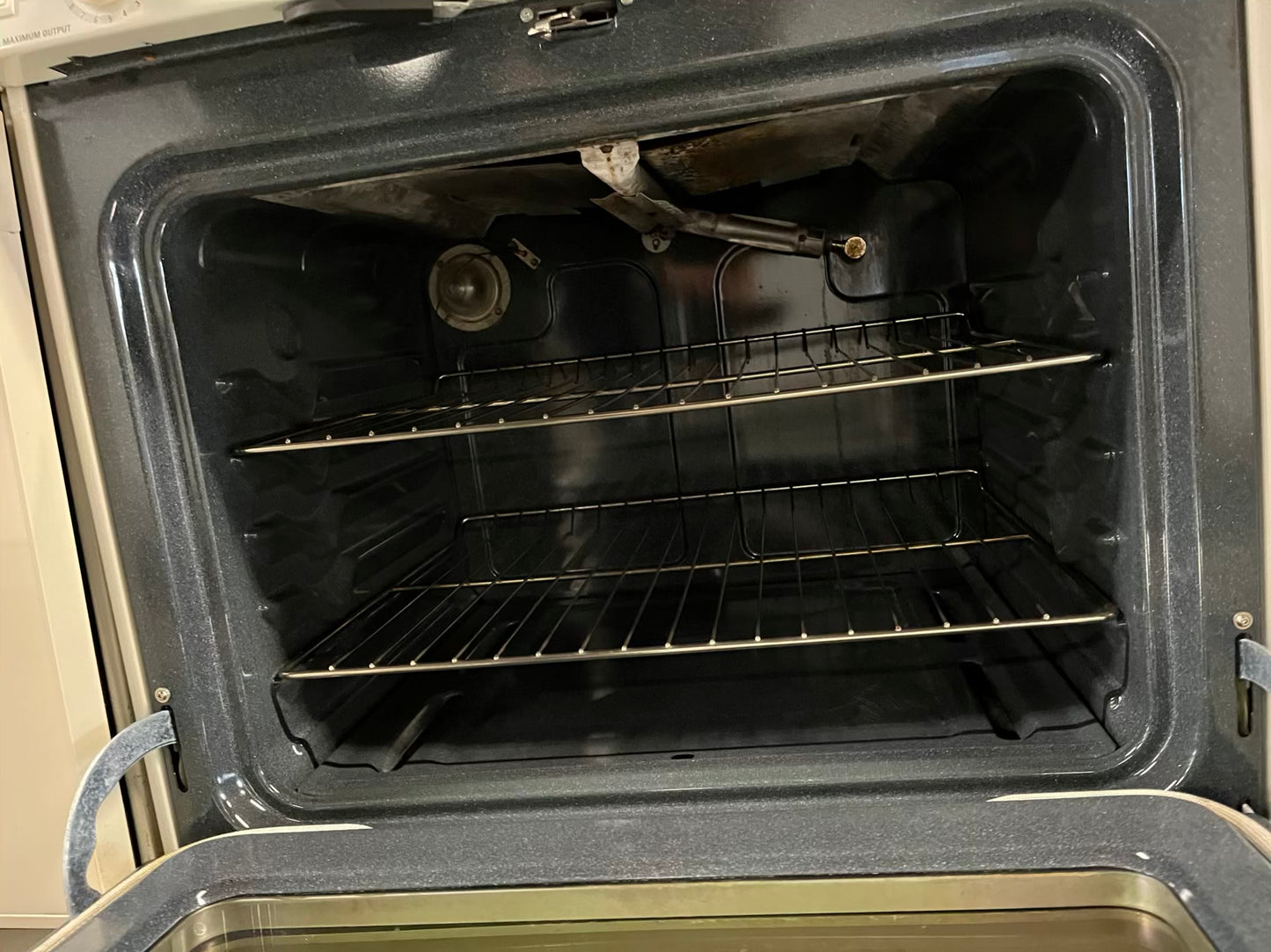 GE spectra gas range 4 burner bake broil hi/lo self clean in white 1130" Refurbished #ER270JB