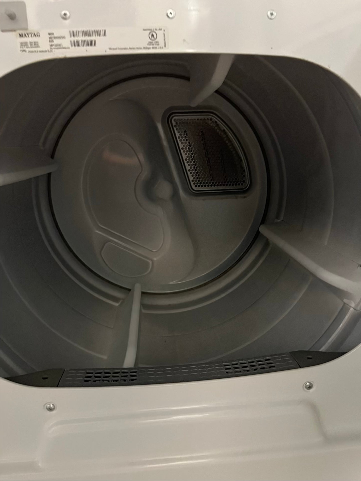 - Maytag electric dryer 220v large capacity in white #ED404FBB