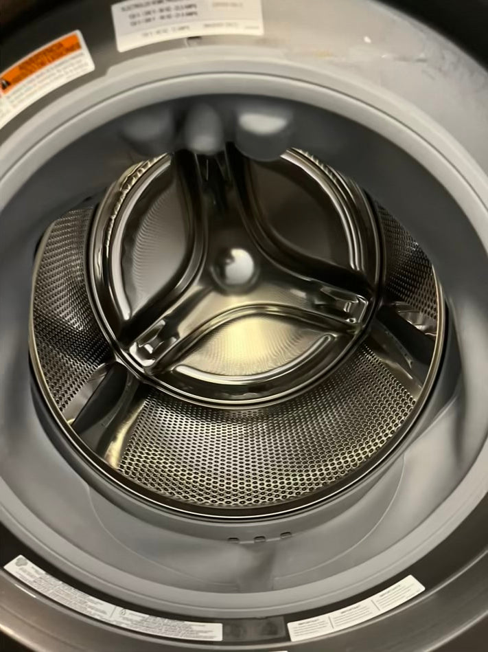 - Open Box Scratch & Dent Electrolux 4.5 cu. ft. Stacked Washer and 8.0 cu. ft. Electric Dryer Laundry Tower in Titanium, SmartBoost Premixing, Energy Star 27” #ED611L