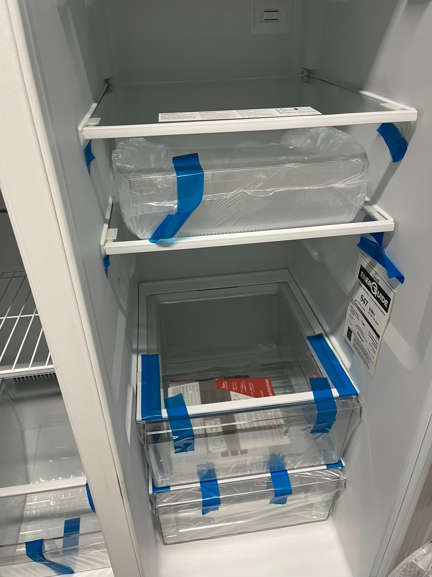 Open Box 📦 | scratch & dent Frigidaire refrigerator w/ice water dispenser in white 36" #RF837YB