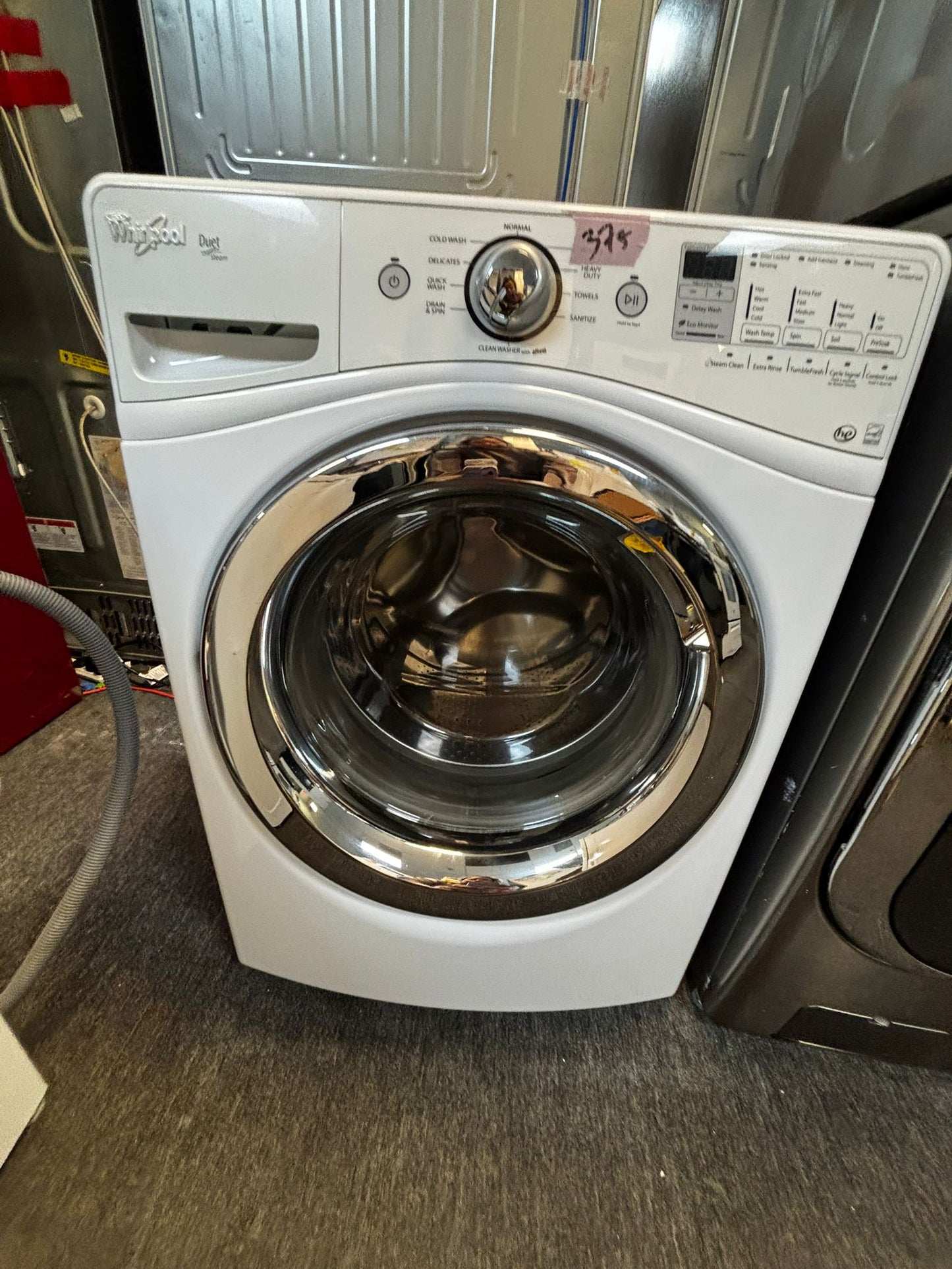 Whirlpool front load washing machine stackable 27” #W231TL