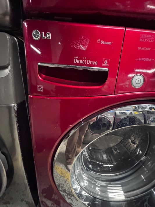 >washer red 4.0cu.ft stainless steel drum used-refurbished #FWLR47B