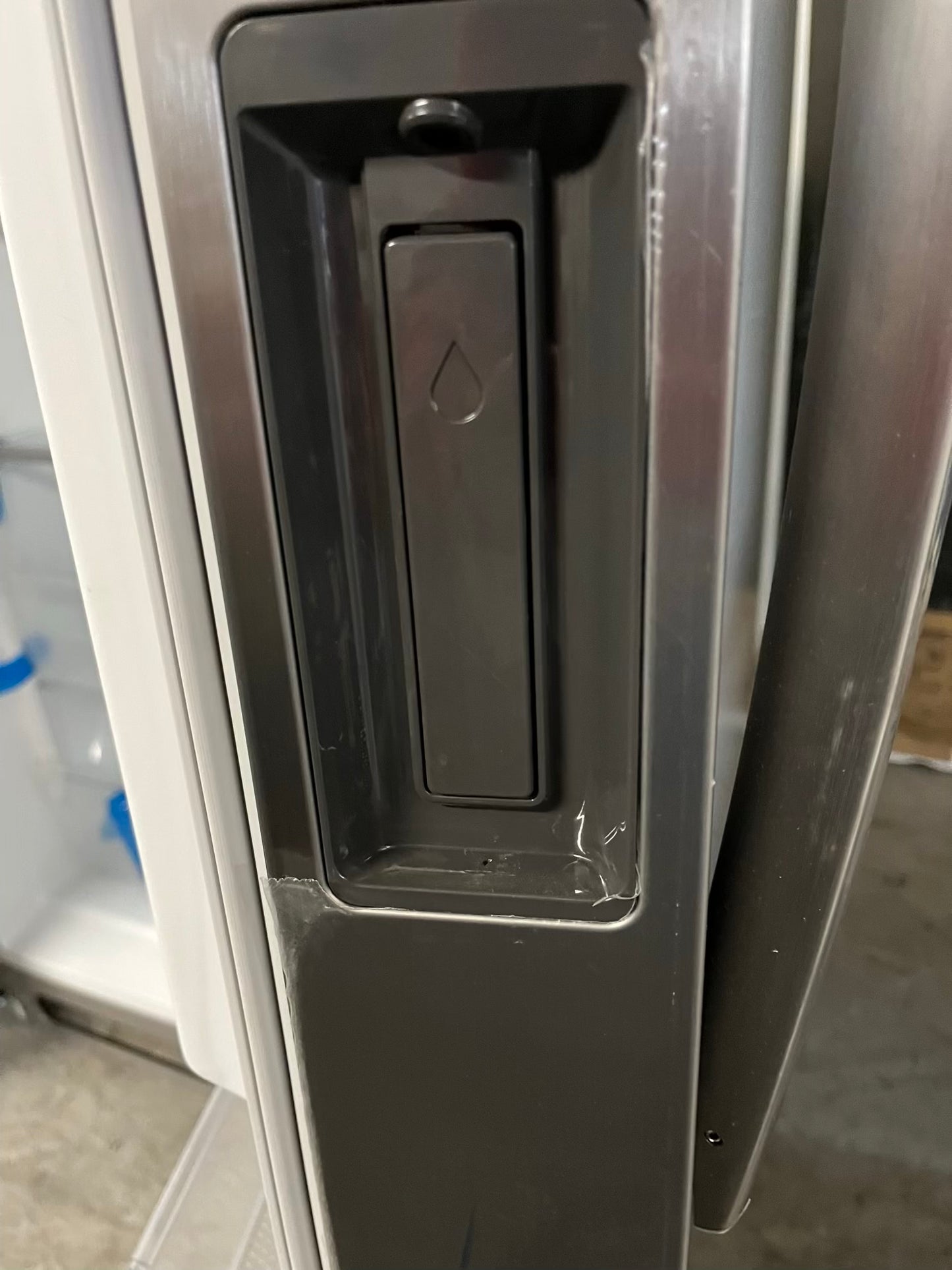 Open Box 📦 | scratch & dent Frigidaire side x side refrigerator w/ice water dispenser inside stainless steel 36" #RF505RB