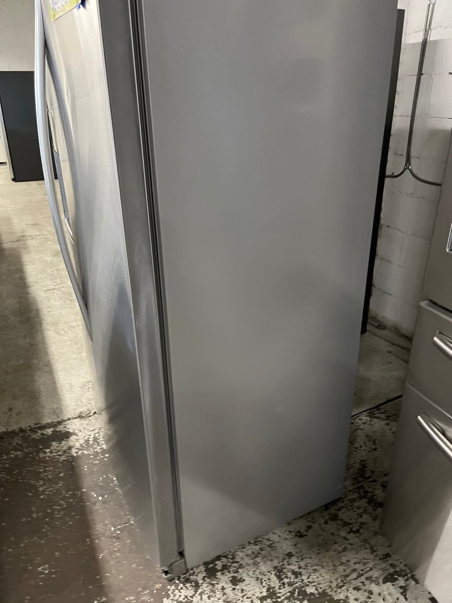 - Whirlpool Side x side Refrigerator stainless steel NO ice maker / NO water dispenser - item number #RF739AB 36” in Refurbished