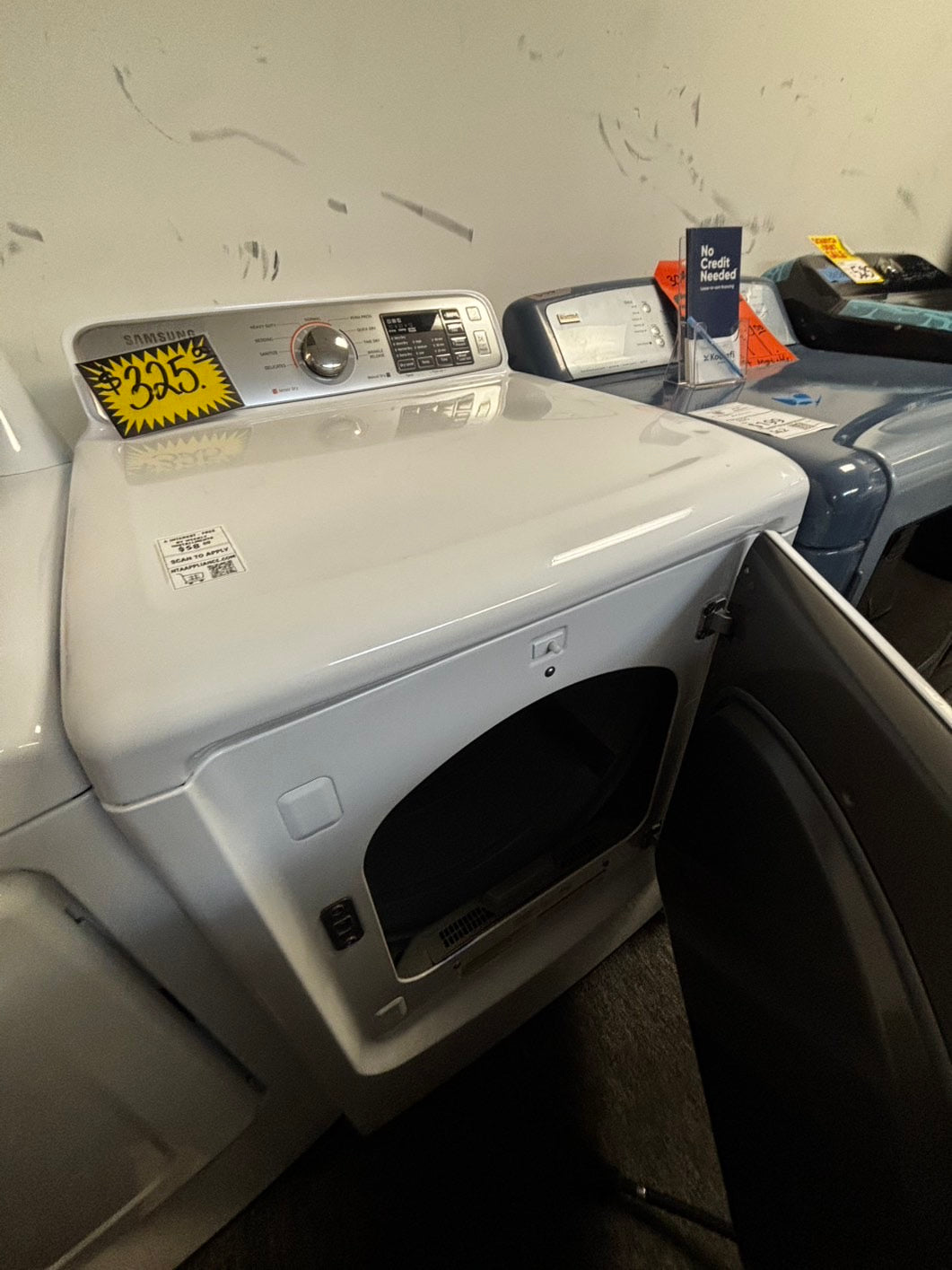 -Samsung electric dryer side by side large capacity 27" Refurbished -used #ED779PL