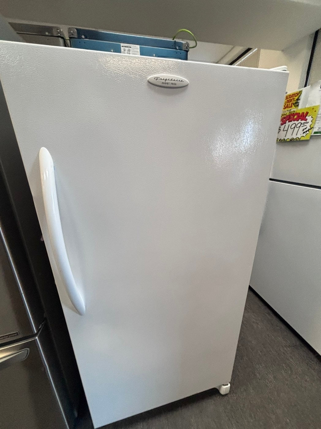 >sale 🎈Frigidaire up-right freezer white 14.cu.ft Refurbished-used #RF97VX