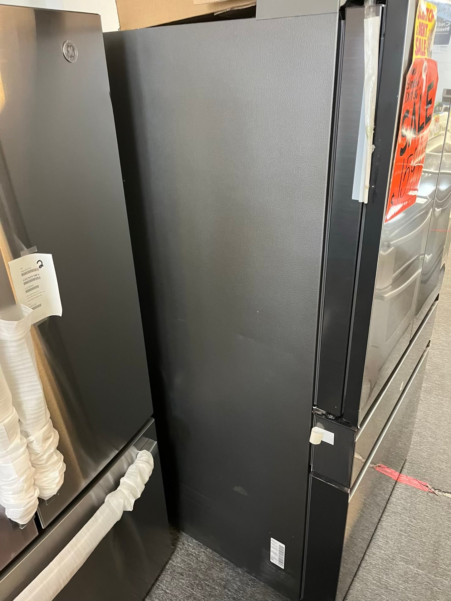 Open Box Samsung counter depth 5-door Refrigerator stainless steel w/ice maker & beverage center 36" #RF560WL