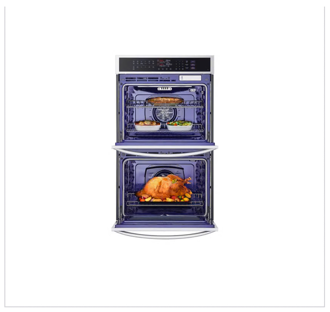 - Open Box 📦 | scratch & dent LG 9.4 cu. ft. Smart Double Wall Oven with InstaView®, True Convection, Air Fry, and Steam Sous Vide Go to  Model #WDEP9427F