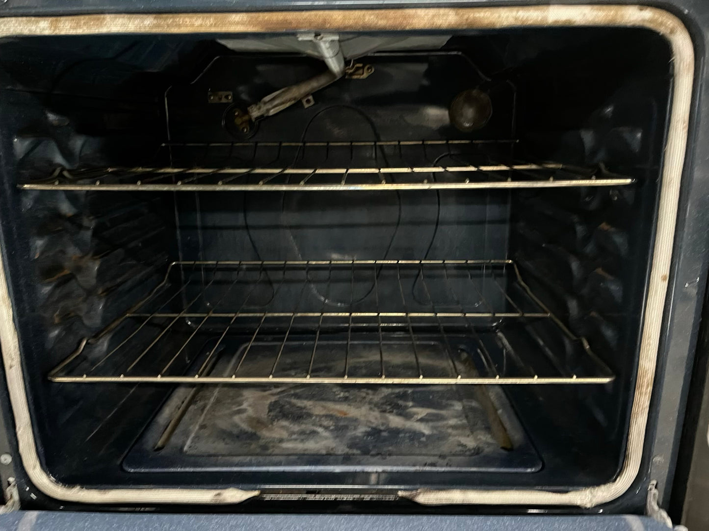 - Samsung range 5 burner bake broil self clean stainless steel 30" ##GR236ACB