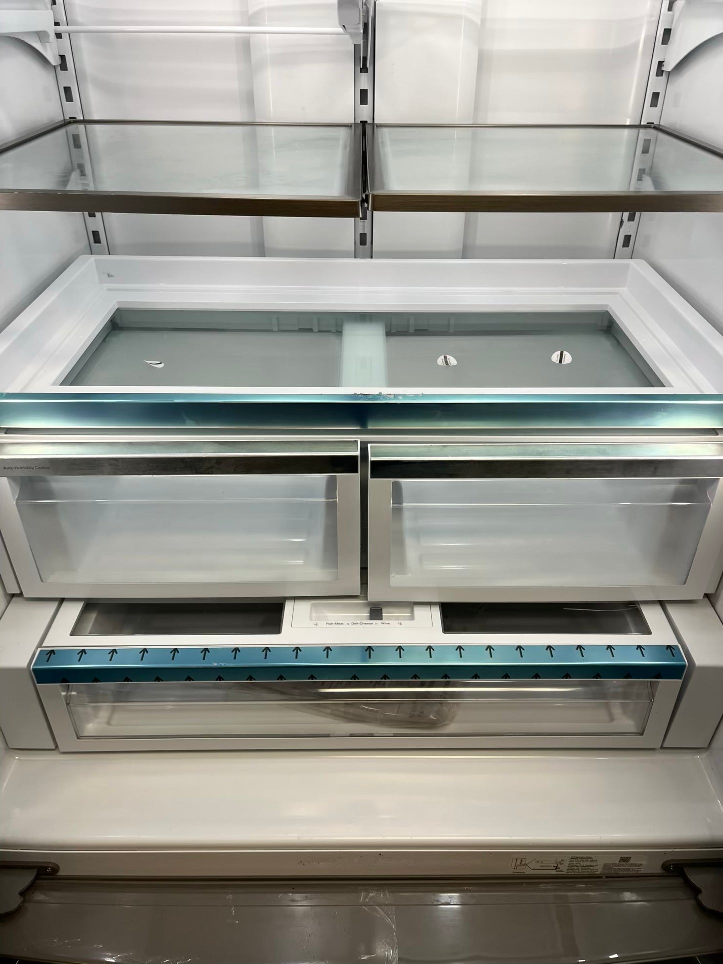 Open box | Scratch & Dent kitchenAid French door refrigerator stainless steel w/ice & water dispenser 36" # RF493JB