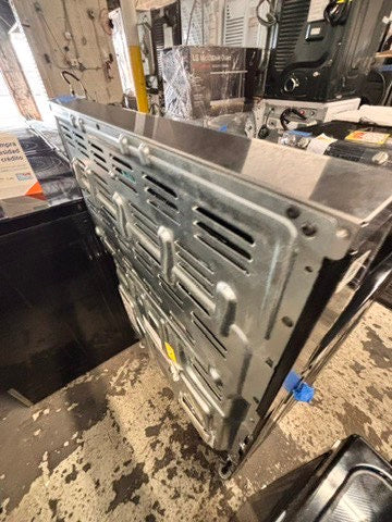 >frigidaire induction Glass Top electric stove stainless steel bake broil burner Self clean 30” used-Refurbished #EF16B2B
