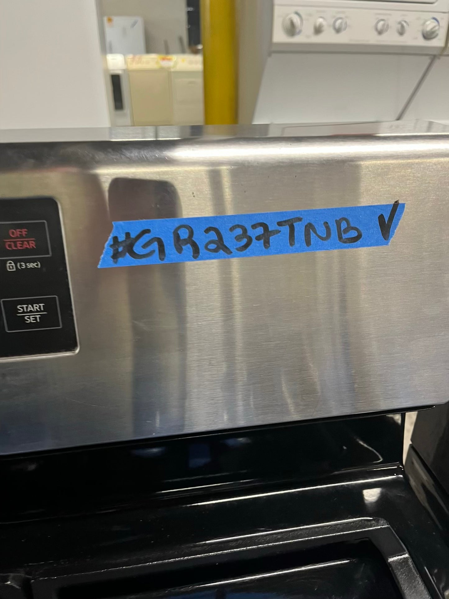 - Samsung range 5 burner convection roast bake broil dehydrate self clean stainless steel 30" #GR237TNB