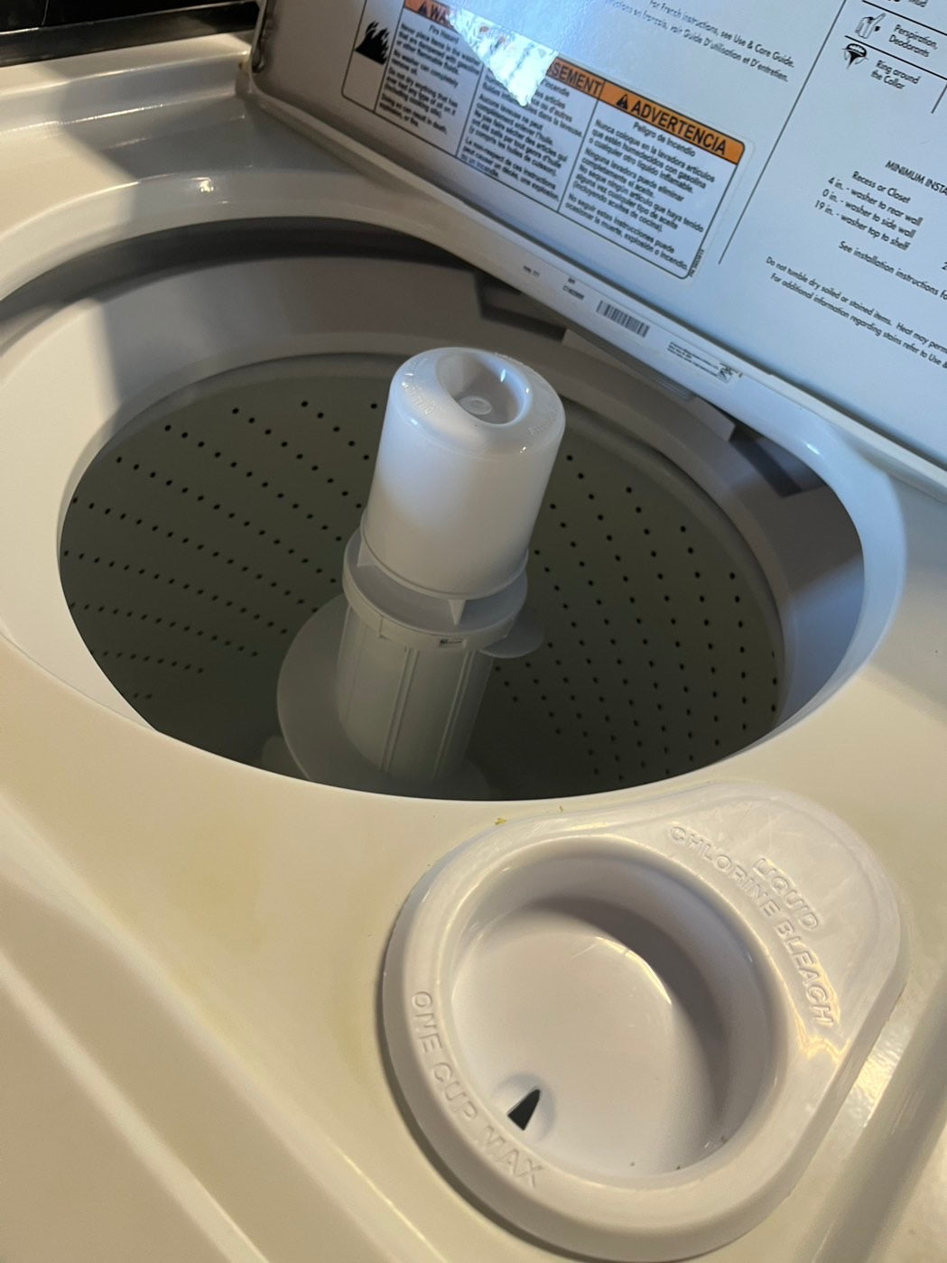 =Whirlpool Top load washing machine w agitator 27" used-Refurbished #WM31HB