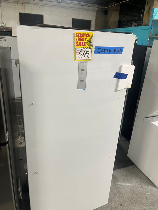 Open box 📦 33 in. 20 cu. ft. Garage Ready Freezerless Refrigerator in White with Temperature Alarm and Auto-Close Door, ENERGY STAR #FZR20CB