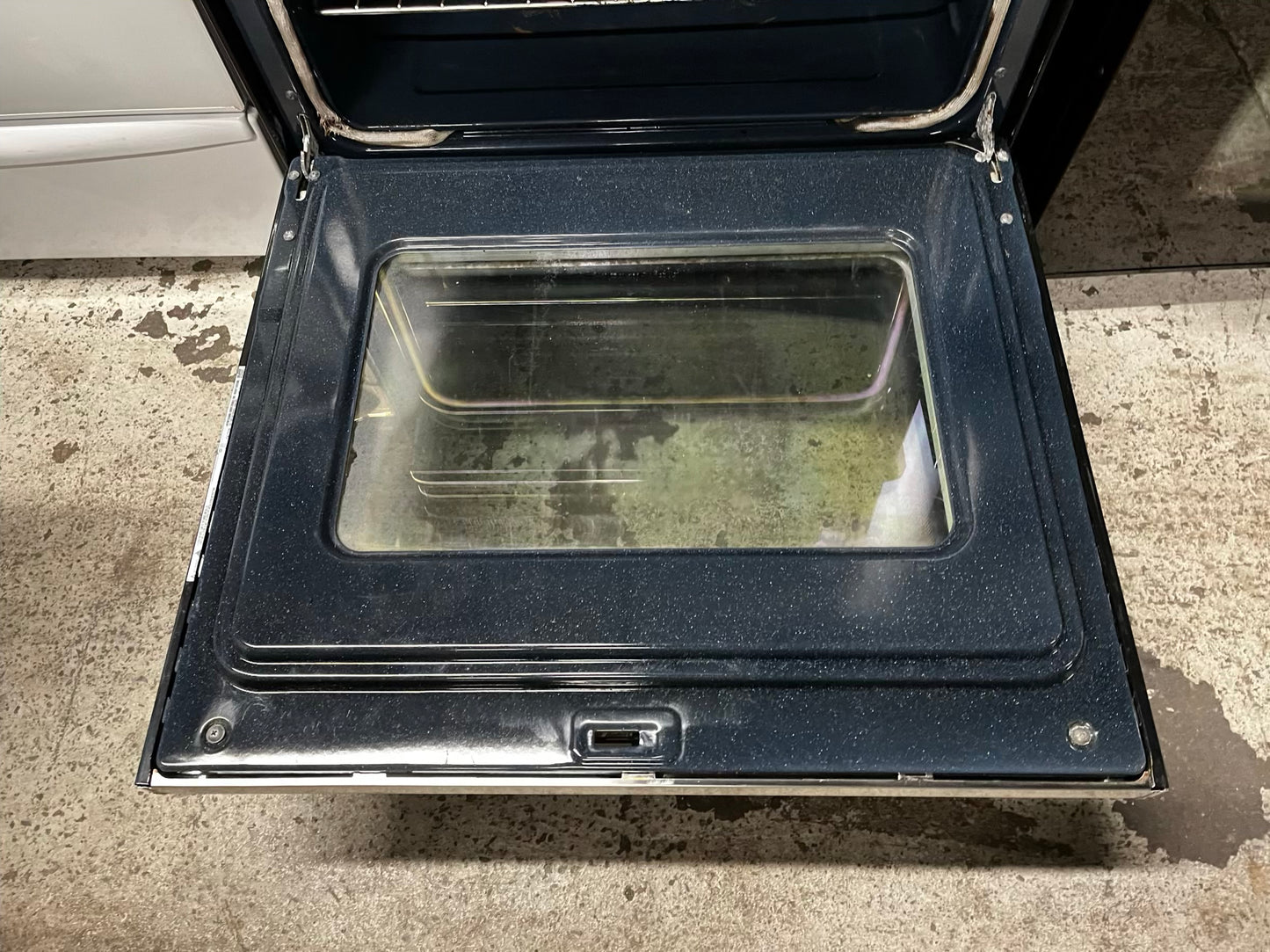 🎉 BLACK FRIDAY ⚡️ Samsung glass top electric range 220v 5 burner warm zone Refurbished stainless steel convection bake Broil roast self clean fast boil 30" #RE8944LB