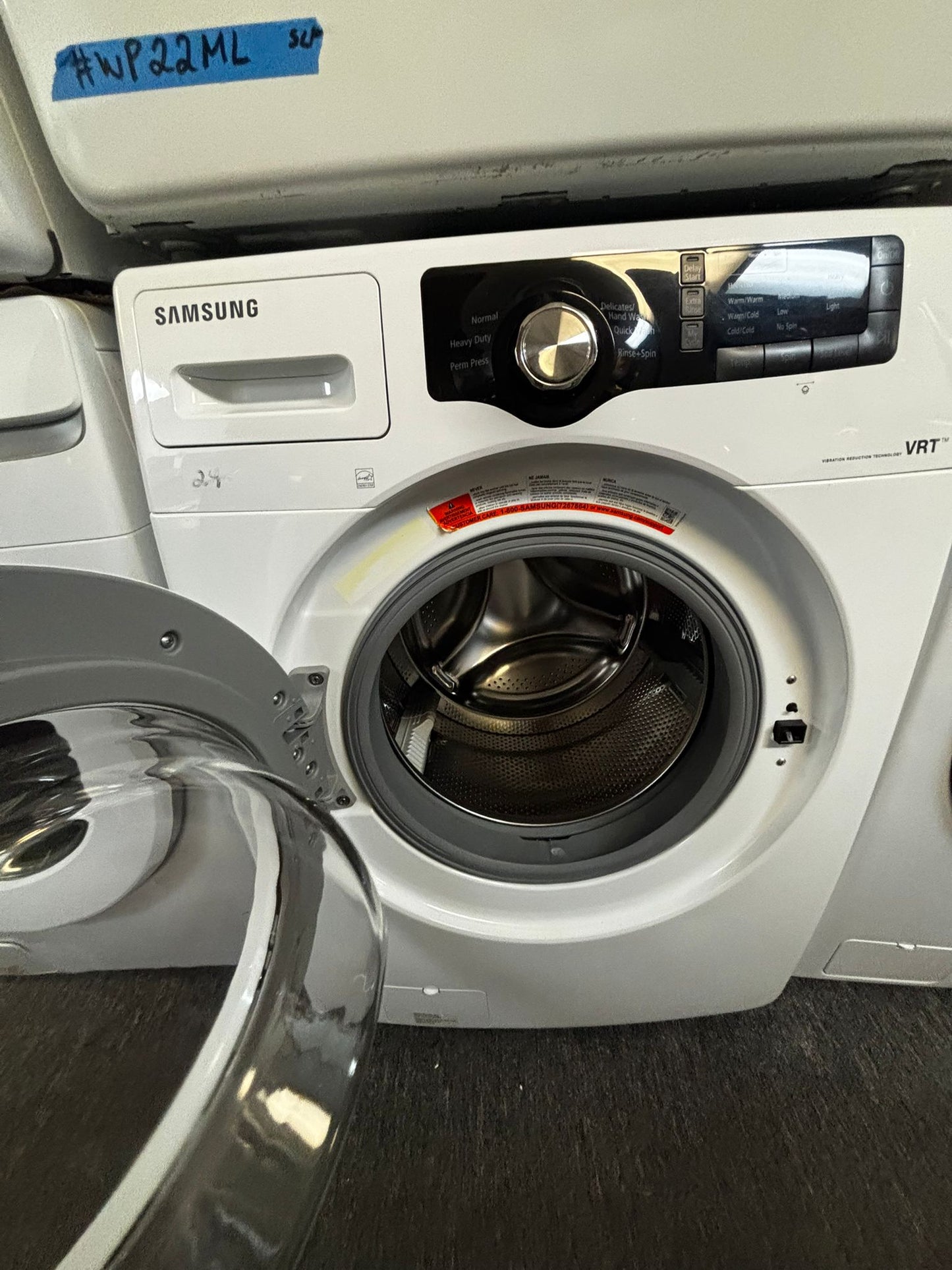 Flash Sale ⚡️Samsung front load washing machine stackable large capacity 27” #W586NB