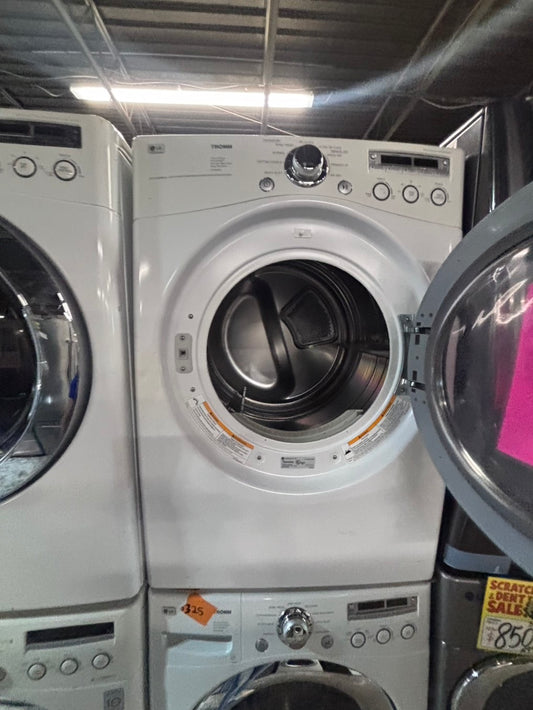 } sale 🎈LG washer & dryer set electric 220v front load stackable or side by side - sensor dry in white stackable or side by side , used refurbished working 💯 with warranty! #LGSETE32B