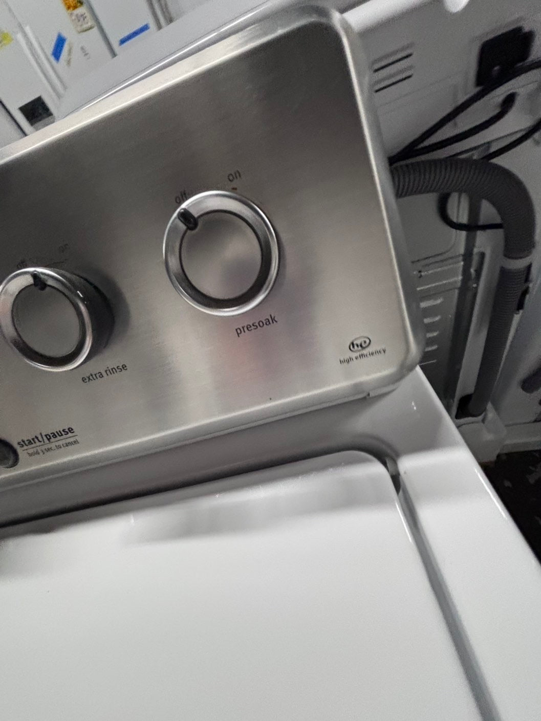 >maytag Top load washing machine w agitator large capacity 27" used- Refurbished #WPFF8B