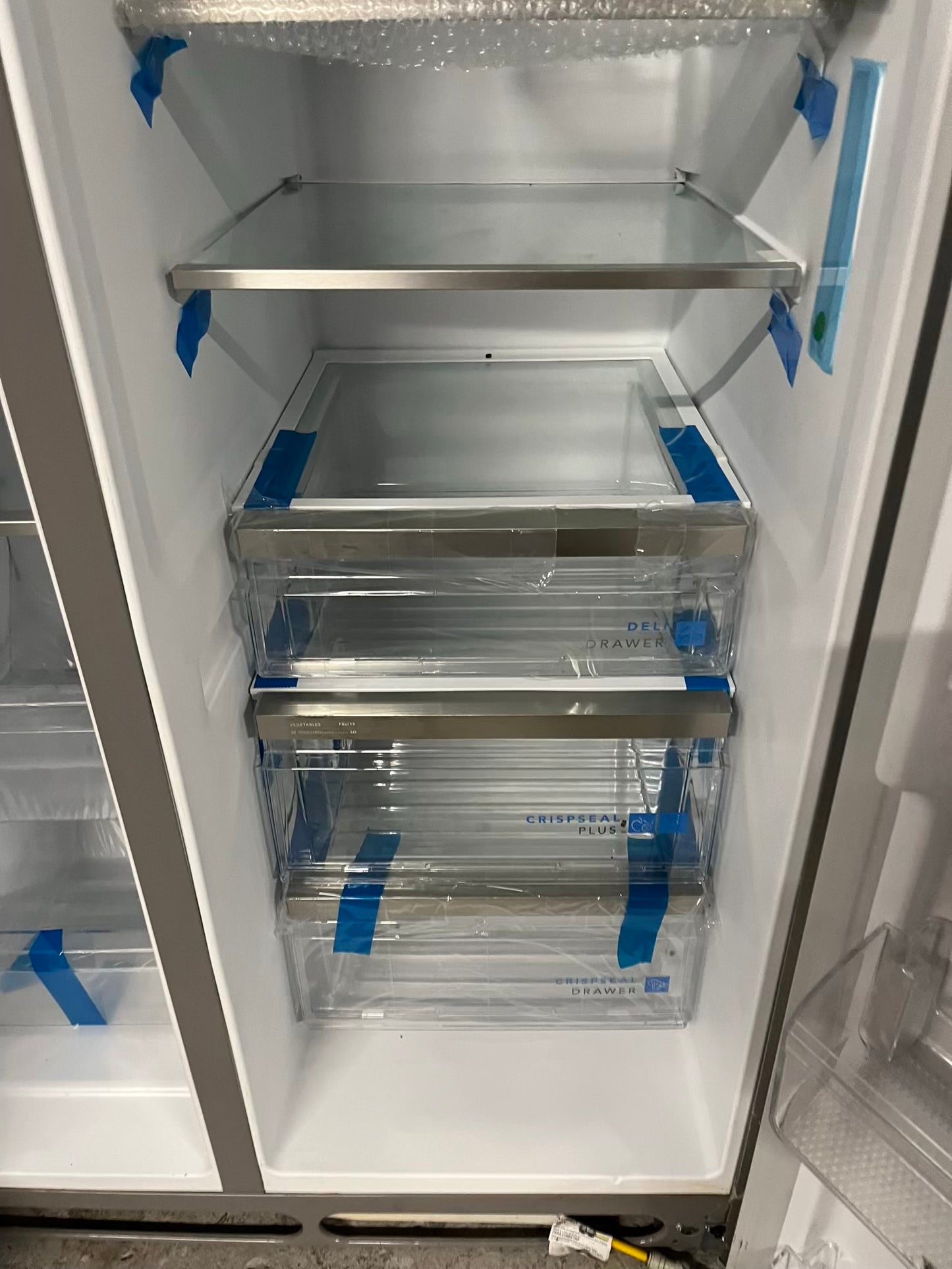 Open Box 📦 | scratch & dent Frigidaire side x side refrigerator w/ice water dispenser inside stainless steel 36" #RF505RB