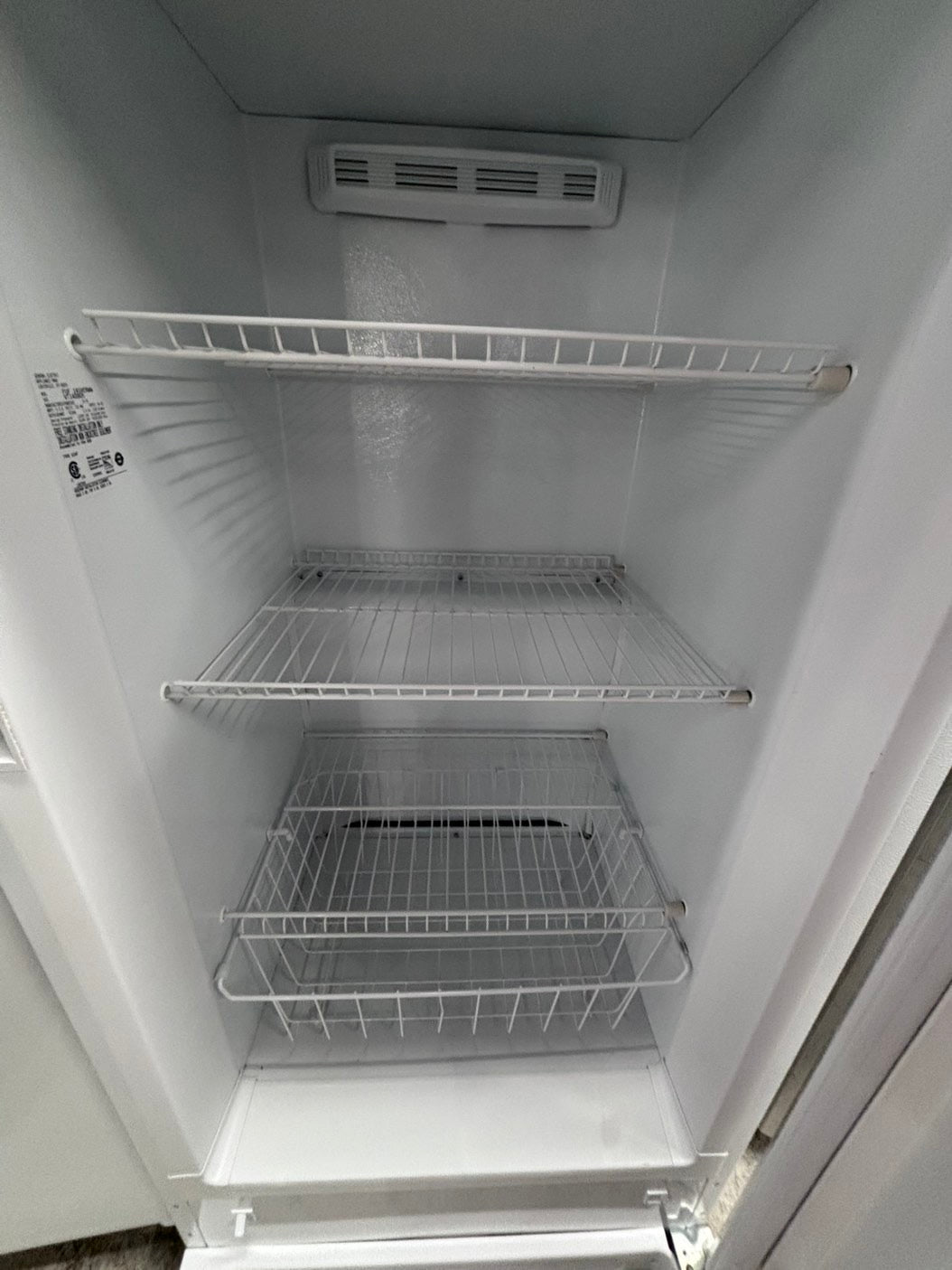 >special 💥GE up-right freezer white 14.cu.ft Refurbished-used #RF903MB