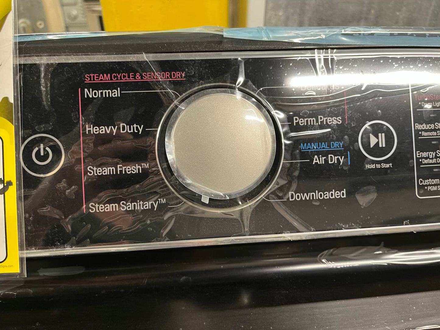 Open Box Scratch & Dent LG - 7.3 Cu. Ft. Electric Dryer 220v wrinkle care with Sensor Dry #WD638AB-TR