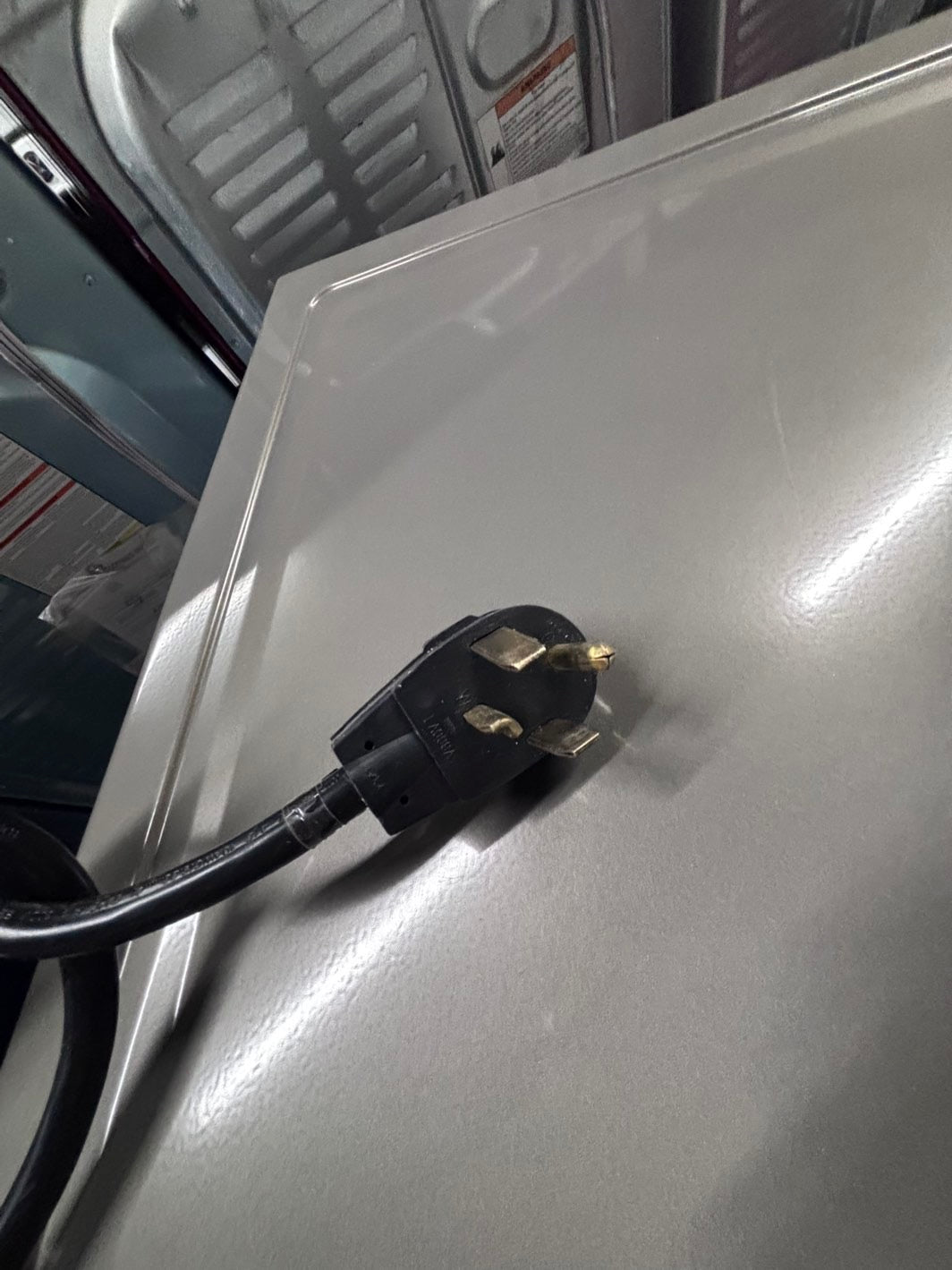 >LG eléctric steam Dryer 29” mega capacity -gray front stainless steel drum large capacity 8.2cu.ft used- refurbished #ED82SSL