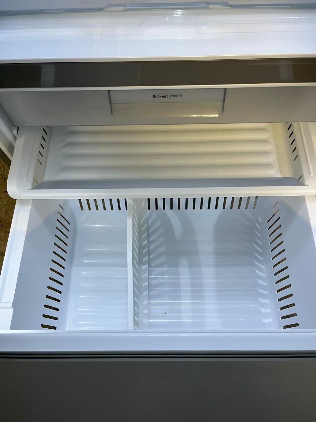 LG French door refrigerator Showcase stainless steel w/ice water dispenser 36" Refurbished #RF735SB