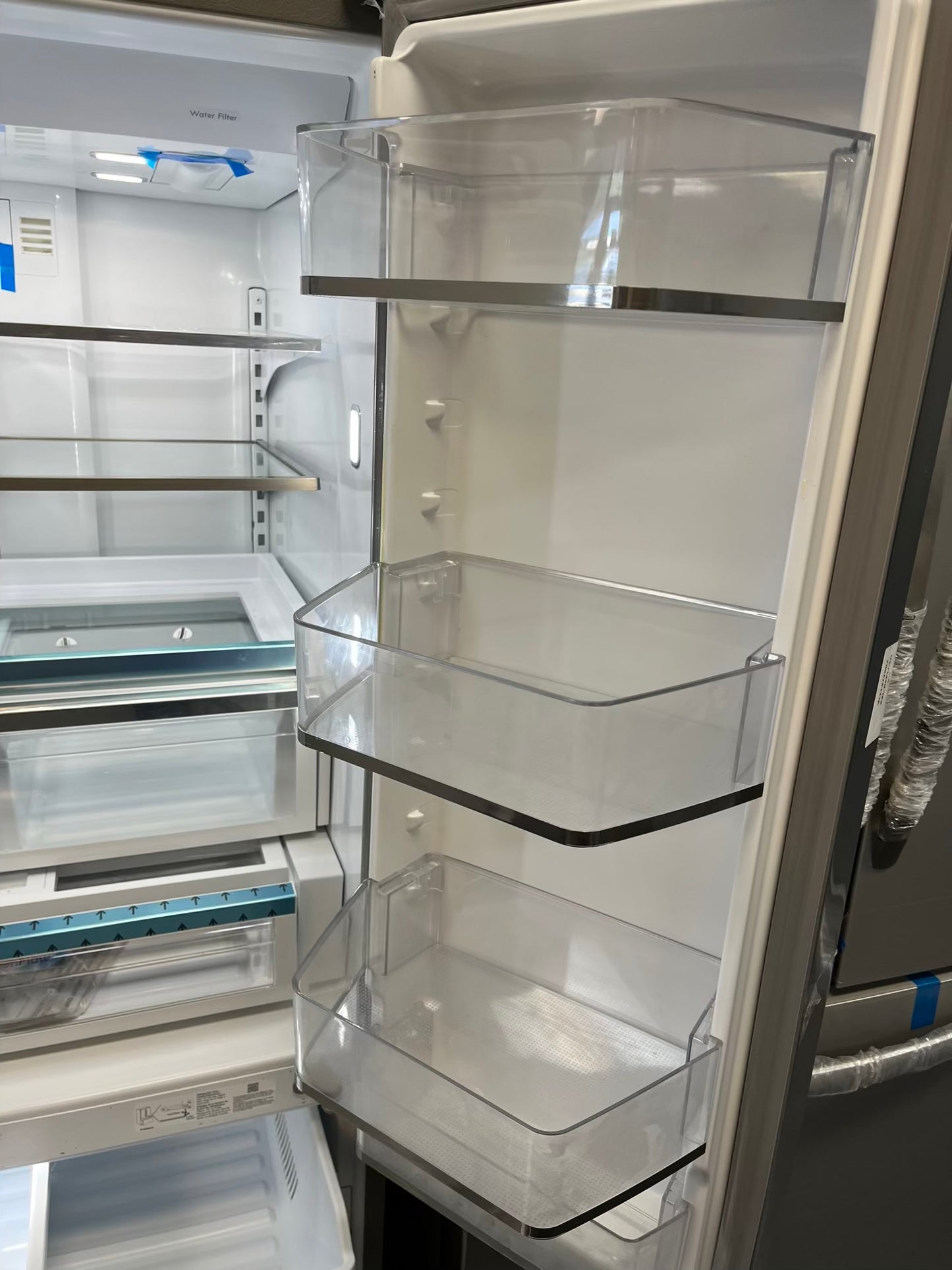 Open box | Scratch & Dent kitchenAid French door refrigerator stainless steel w/ice & water dispenser 36" # RF493JB