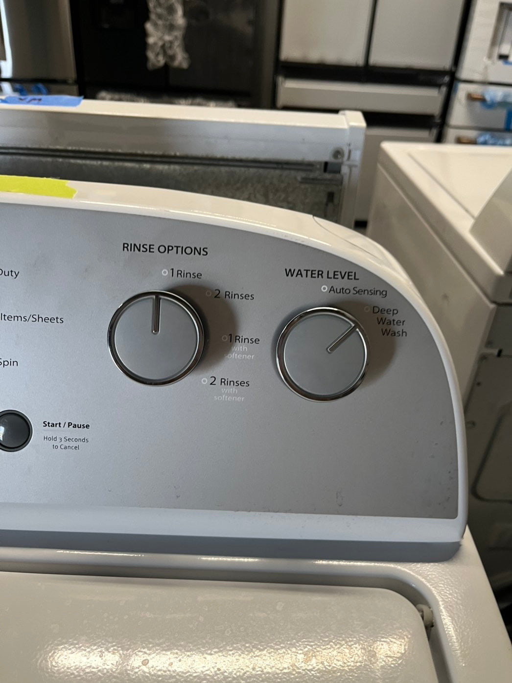 - 💥FLASH SALE⚡️Whirlpool Top load washing machine side x side large capacity w agitator 27" Refurbished #WS222B