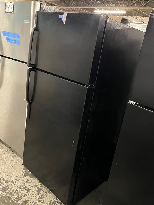 πGe 28βtop freezer fridge black used-refurbished #RF288B