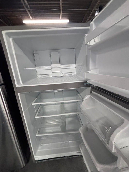 >special π₯kenmore top freezer refrigerator stainless steel used-refurbished 33" #RFK44B