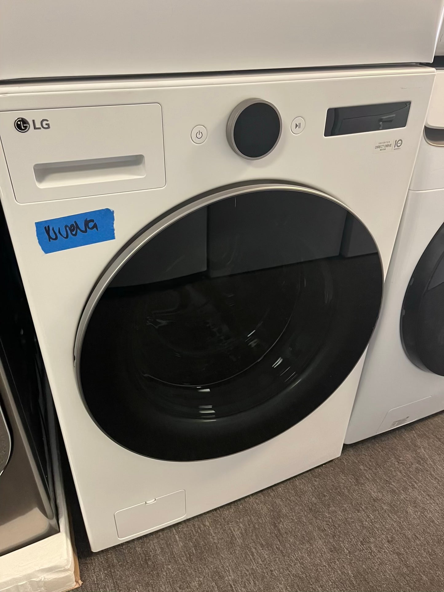 - Open Box Scratch & Dent 4.5 cu. ft. Capacity Smart Front Load ENERGY STAR Washer with TurboWash® 360° Al & 7.4 cu. ft. Electric Dryer 220v Sensor Dry & TurboSteam™ 27" In #WD633CB