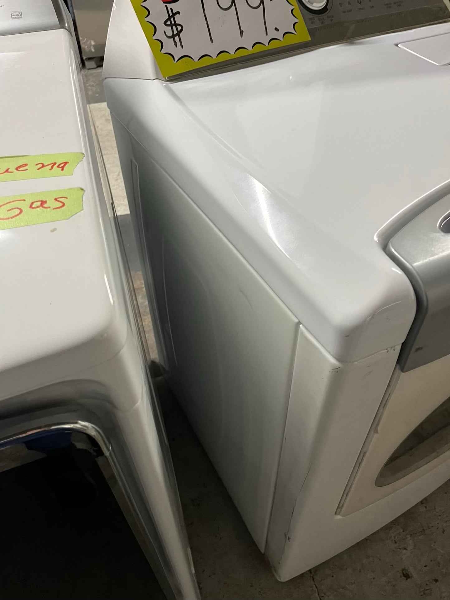 - Whirlpool Cabrio electric 220v dryer side x side large capacity #ED066GB