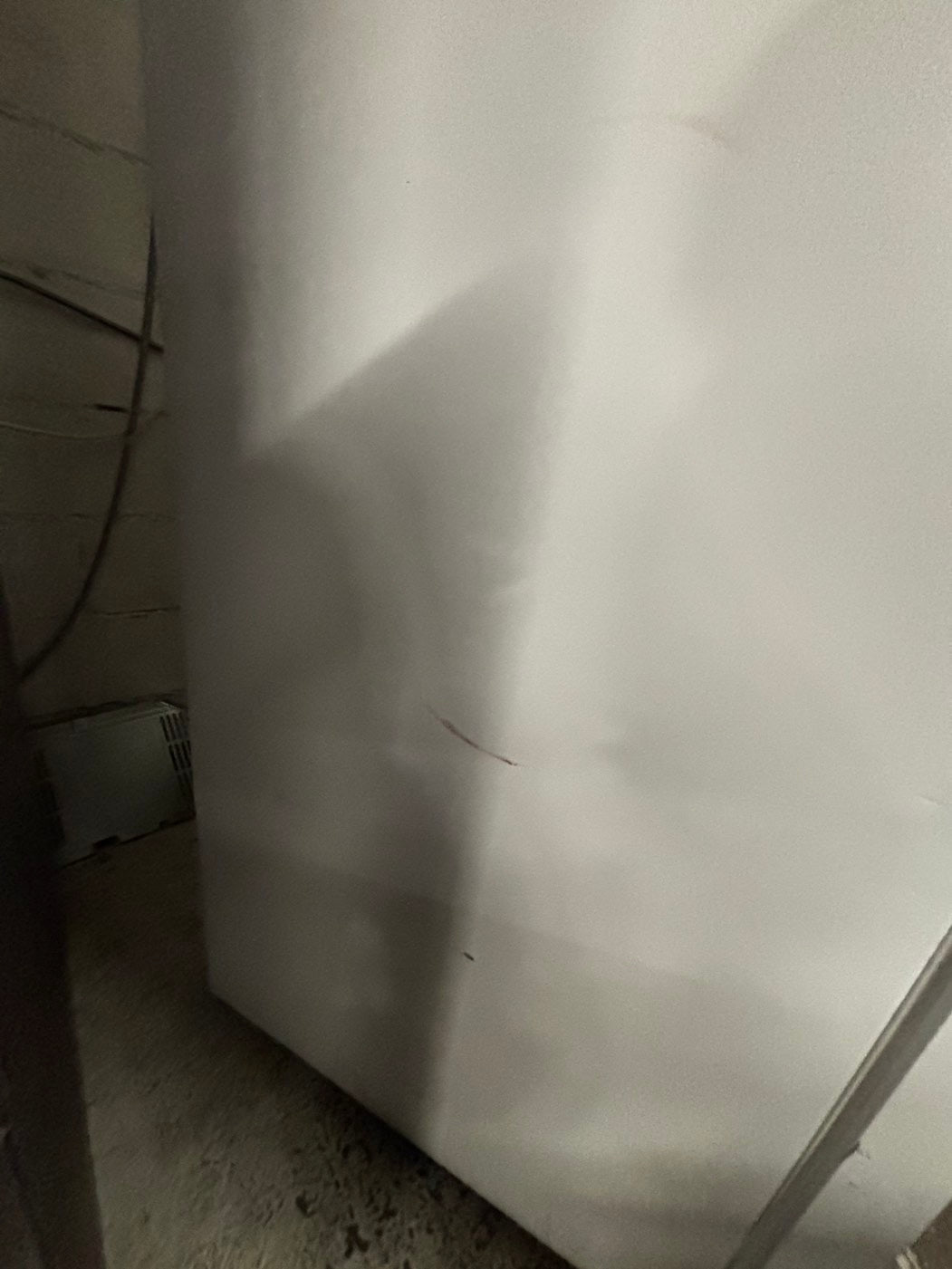- KitchenIAd 30” wide French door Refrigerator white steel W/ice maker & water inside Used Refurbished #RFKW550L